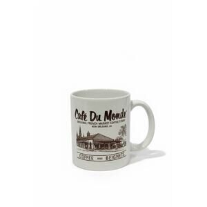 Café du Monde New Orleans Souvenir Coffee Mug French Market 12oz Ceramic